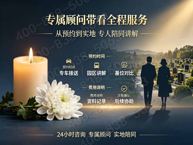 通惠陵园浅郊安静腹地，绿植茂密打造天然清净空间：宁静之地，安息之选